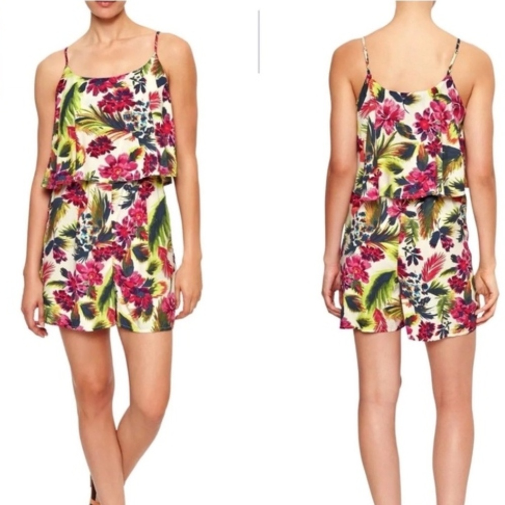 Gap Tropical Floral Romper